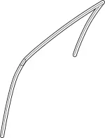 803311MA0D - Body: Run Channel for Infiniti Image