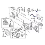 PC3Z3B476A - : Vent Hose for Ford: F-250 Super Duty, F-350 Super Duty, F-450 Super Duty Image
