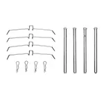 34027011 - : DFC Disc Brake Hardware Kit for DYNAMIC FRICTION Image