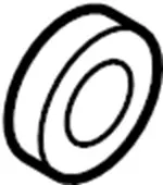 383428E001 - : Automatic Transmission Output Shaft Seal for Infiniti Image