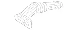 176090030064 - : Accordion Hose for Mercedes-Benz Image