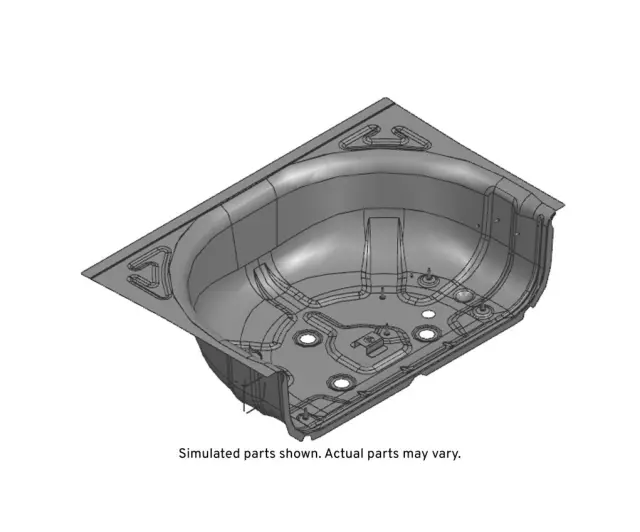 42779251 - Body: Rear Floor Pan for Chevrolet: Bolt EUV, Bolt EV Image