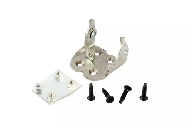 12476452 - : Passenger Side Rear Door Side Door Hinge Kit with Hinge, Backing Plate, and Bolts for Cadillac: Escalade, Escalade ESV, Escalade EXT | Chevrolet: Avalanche 1500, Avalanche 2500, Silverado 1500, Silverado 1500 Classic, Silverado 1500 HD, Silverado 1500 HD Classic, Silverado 2500, Silverado 2500 HD, Silverado 2500 HD Classic, Silverado 3500, Silverado 3500 Classic, Silverado 3500 HD, Suburban 1500, Suburban 2500, Tahoe | GMC: Sierra 1500, Sierra 1500 Classic, Sierra 1500 HD, Sierra 1500 HD Classic, Sierra 2500, Sierra 2500 HD, Sierra 2500 HD Classic, Sierra 3500, Sierra 3500 Classic, Sierra 3500 HD, Yukon, Yukon XL 1500, Yukon XL 2500 Image