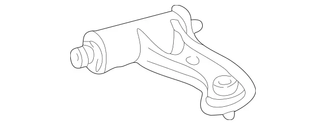2103308807 - Front Axle: Transverse Control Arm for Mercedes-Benz: C220, C230, C280, C43 AMG, CLK430, E420, E430, SLK230, SLK320 Image