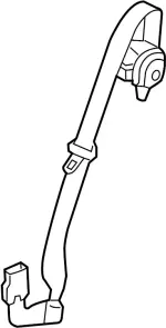 888543JA8A - : Center Belt Assembly for Infiniti Image