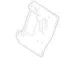2129200332 - Body: Seat Back Frame for Mercedes-Benz Image