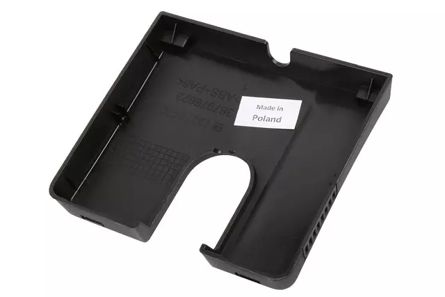 13310338 - : Jet Black Rearview Mirror Mount Plate Cover for GM Image