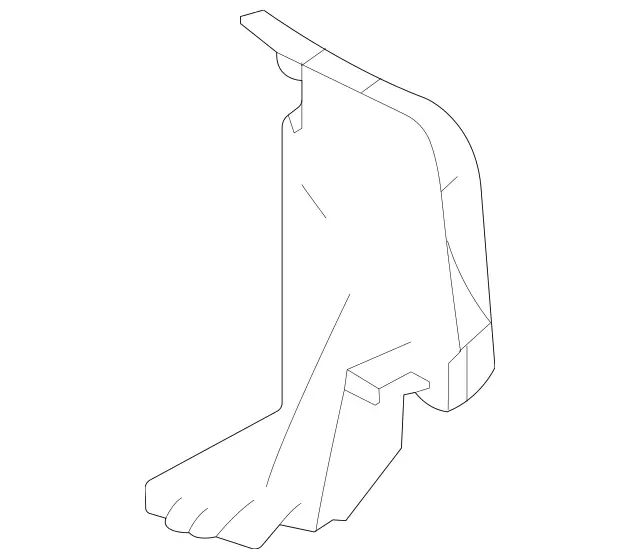 2538886200 - Detachable Parts: Airflow Serration for Mercedes-Benz: GLC300, GLC43 AMG, GLC63 AMG, GLC63 AMG S Image image