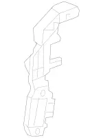 2227330414 - : Holder for Mercedes-Benz: S450, S550e, S63 AMG, S65 AMG Image