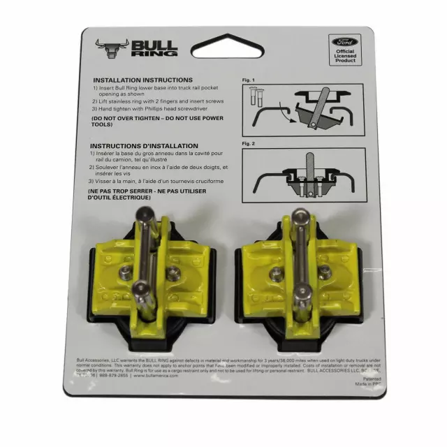 vac3z-99000a64-a 2004 2005 2006 2007 2008 2009 2010 2011 2012 2013 2014 Ford F150 Bed Hooks - Ford (VAC3Z-99000A64-A)