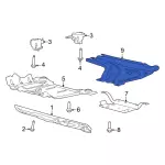 NB3Z5D032B - : Rear Shield for Ford Image