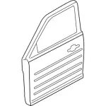 AA8Z7420125B - Body: Door Shell for Ford: Flex Image