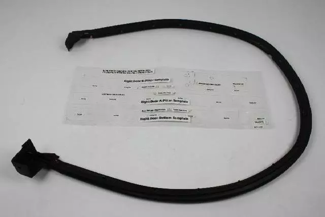5017011AB - Doors and Related Parts: Front Door Weatherstrip, Left for Jeep: Wrangler Image