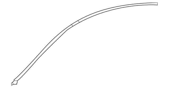 2186906601 - Covering and Lining: Water Deflector for Mercedes-Benz Image