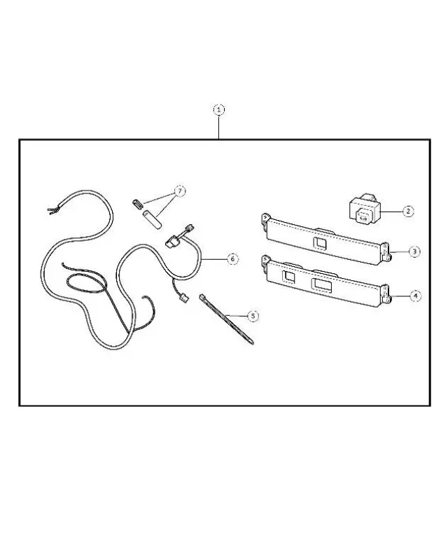 Exhaust Brake Switch - Mopar (4602692AB)