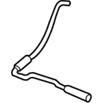 4L2Z78610C01AA - Body: Lumbar Adjuster for Ford: Explorer Image