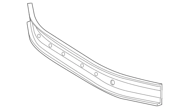 1706260530 - Body: Reinforcement Cover for Mercedes-Benz Image