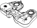 BB5Z9002A - Fuel System: Fuel Tank for Ford: Explorer Image