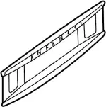 908197S602 - : Finish Panel for Infiniti Image
