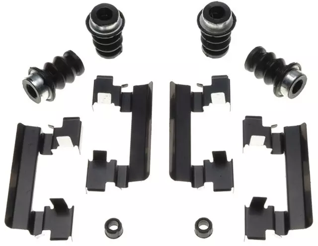 19261359 - : Front Disc Brake Caliper Hardware Kit with Clips, Seals, and Bushings for GM Image