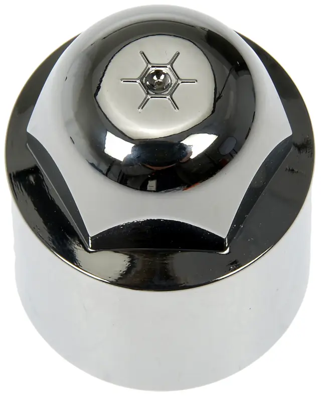 611951 - : M27-2.0 Black Wheel Nut Cover - Threaded Type for Dorman Image