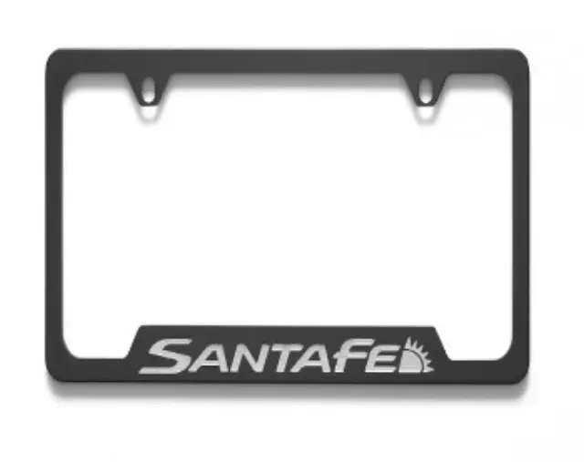 4ZF39AM100 - Exterior: License Plate Frame for Hyundai Image