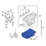 LB5Z6675C - Engine: Oil Pan for Ford: Explorer Image