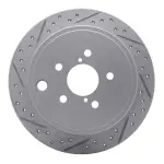 83013021R - : DFC Geoperformance Rotor - Drilled and Slotted for DYNAMIC FRICTION Image