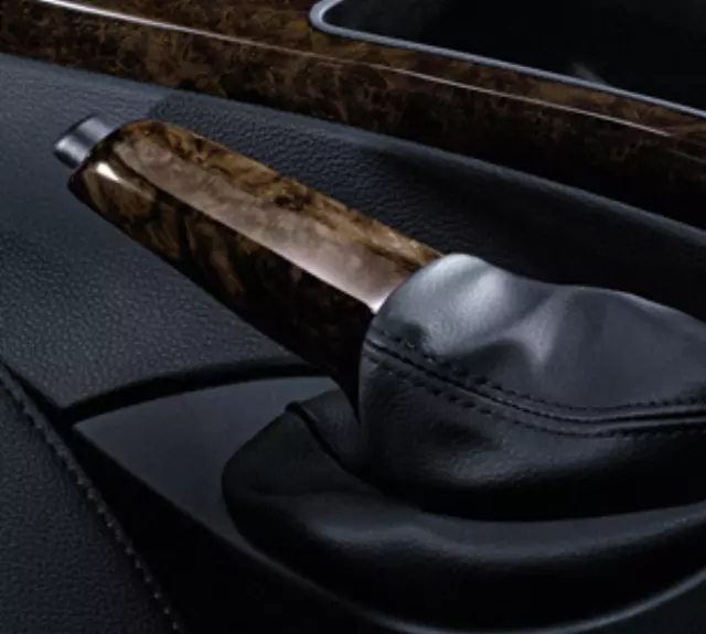 34400391600 - Interior: Walnut Brake Handle for BMW: 325Ci, 328i, 328i xDrive, 328xi, 330Ci, 330i, 330xi, 335d, 335i, 335i xDrive, 335is, 335xi Image