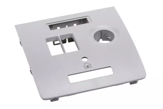 Light Ash Gray Roof Console Opening Trim Plate - GM (23396148)
