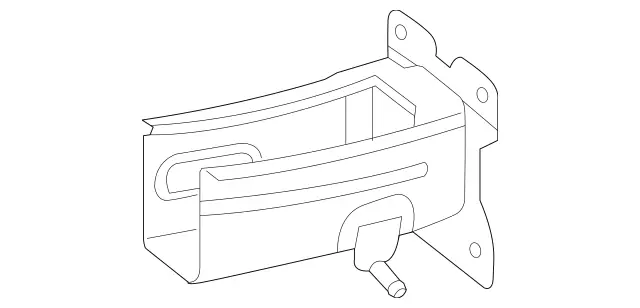 1666101700 - Substructure: Longitudinal Member for Mercedes-Benz: GL350, GL450, GL550, GL63 AMG, GLS350d, GLS450, GLS550, GLS63 AMG Image image