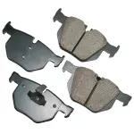 EUR1042A - : Akebono EURO Ultra Premium Ceramic Disc Brake Pad Kit for AKEBONO Image