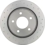 KTX4061 - : Brembo low-met brake pad and Xtra solid drilled brake disc kit for Brembo Image