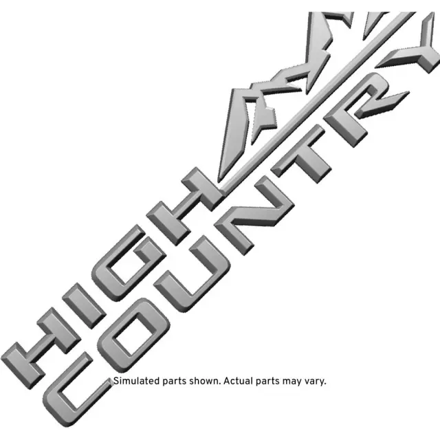 23400396 - Body: Nameplate for Chevrolet: Silverado 1500, Silverado 1500 LTD Image