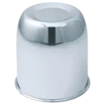 HC189 - : Push Through Hub Cover Closed End 2.95" Wheel Bore Steel Chrome Plated Bulk for Gorilla Automotive Image