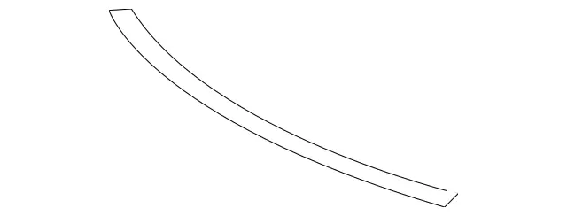 2206260098 - Body: Cowl Grille Seal for Mercedes-Benz Image