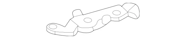 167491150064 - Exhaust System: Holder for Mercedes-Benz: GLE350, GLE450, GLE450e, GLE53 AMG, GLE580, GLE63 AMG S, GLS450, GLS580, GLS63 AMG, Maybach GLS600 Image image