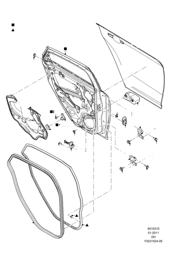 CP9Z5822846B - Body: Pin for Ford Image