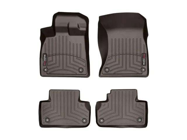 47114612 - Accessories: Front &amp; Rear Cocoa FloorLiner™ DigitalFit® for WeatherTech Image