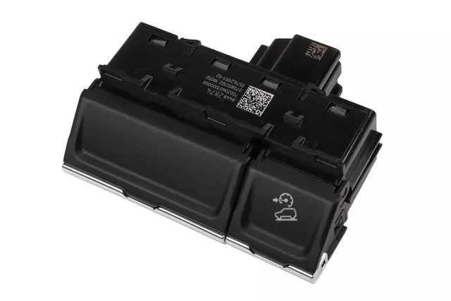 84482874 - : Part# 84482874 Black Driver Side Instrument Panel Center Accessory Switch for Chevrolet: Silverado 1500, Silverado 1500 LTD, Silverado 2500 HD, Silverado 3500 HD | GMC: Sierra 1500, Sierra 1500 Limited, Sierra 2500 HD, Sierra 3500 HD Image