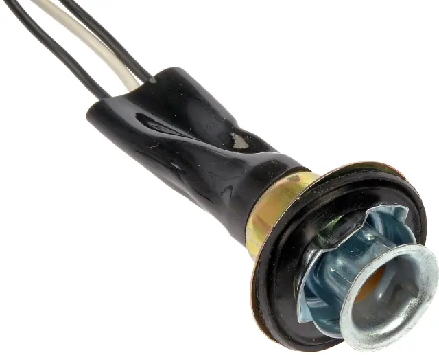 85833 - Electrical, Lighting and Body: Electrical Sockets - 3-Wire Front and Rear with Neoprene Sleeve for Dorman Image