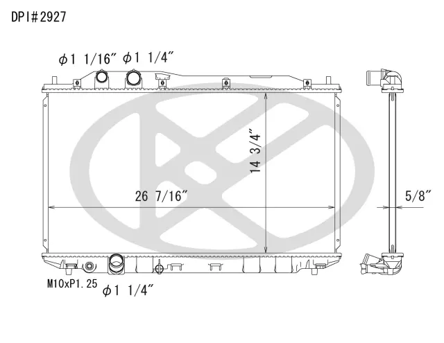 A2927 - : Koyorad Radiator for Koyo Image