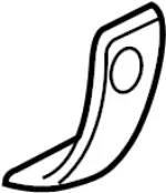 852421CA1A - Body: Impact Bar Retainer for Infiniti Image