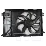 624440 - : Dual Radiator and Condenser Fan Assembly - Replaces Toyota 16360-31500, 16360-31500 for TYC Image