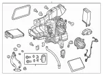 4478300760 - : AC &amp; Heater Assembly for Mercedes-Benz Image