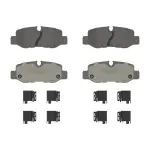 OEX1893M - : OEX Rear Disc Brake Pad Set Premium Semi - Met for WAGNER BRAKE Image
