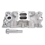 2703 - : Performer EPS Intake Manifold With Oil Fill Tube Small-Block Chevy for Edelbrock Image