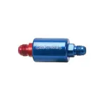8130 - : High Flow Billet Aluminum Fuel Filter in Blue Finish for Edelbrock Image