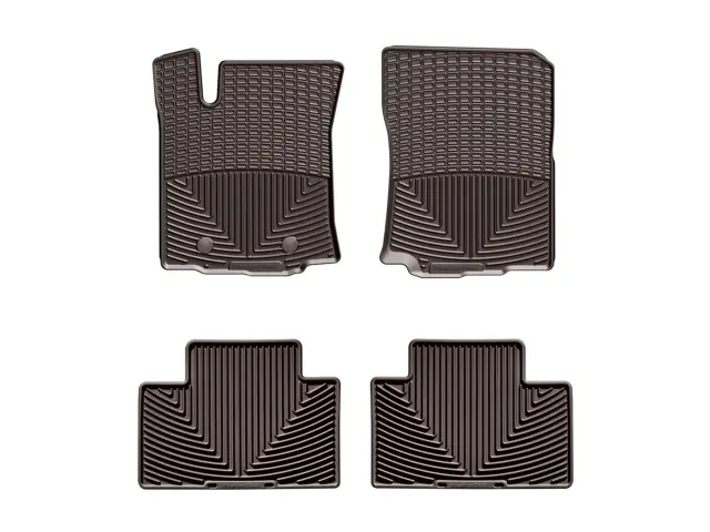 W377COW136CO - : Cocoa All Weather Floor Mats for WeatherTech Image