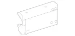 2226200195 - Cowl, Front Panel: Absorber for Mercedes-Benz Image